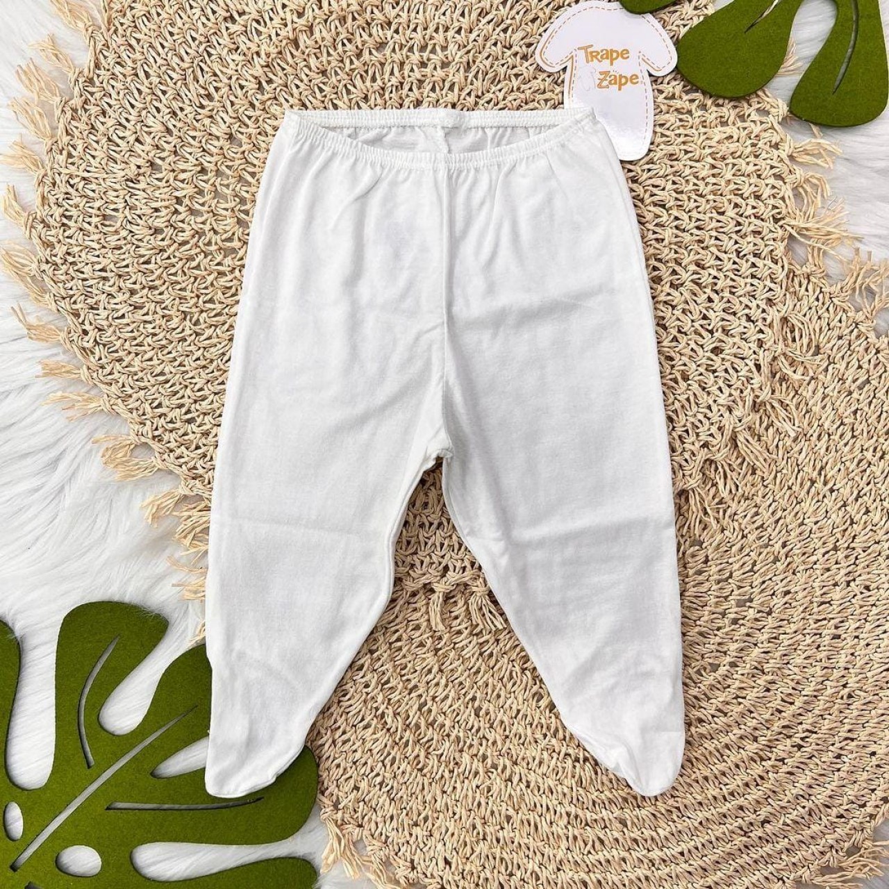 Mijãozinho de meia-malha Off White